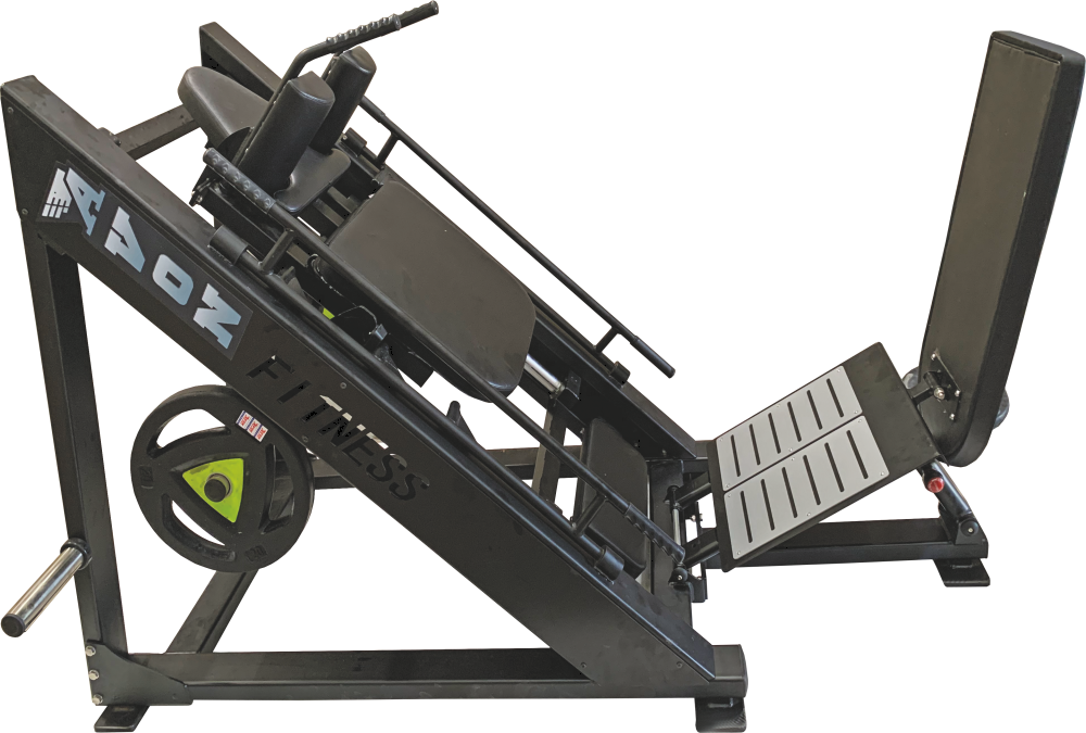 Leg Press/Hack Squat 45 FFR - Fitness Desconto