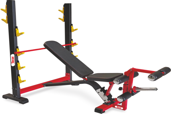 MULTI FUNCTIONAL BENCH WITH SQUAT RACK