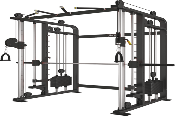 FUNCTIONAL TRAINER WITH SMITH & RACK